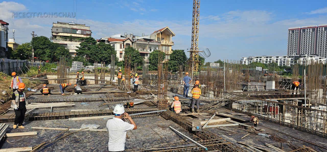 Cập nhật tiến độ xây dựng tòa nhà CT1-NOXH và Hạ tầng ngày 18/09/2025