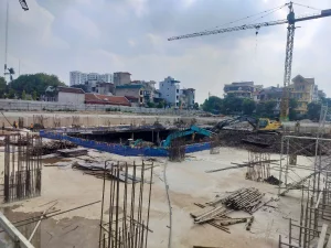 Cập nhật tiến độ xây dựng tòa nhà CT1-NOXH và Hạ tầng tuần 19 năm 2025
